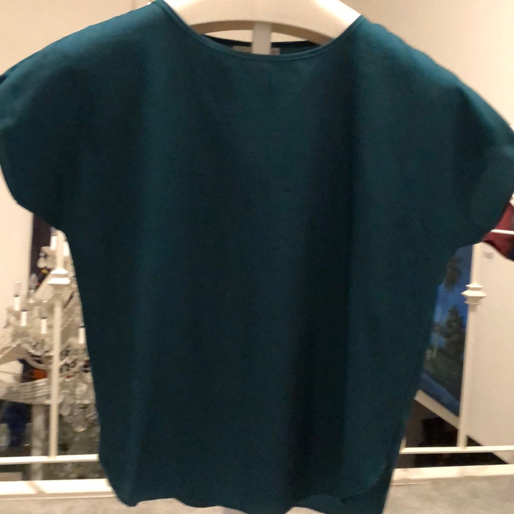 Jessica Michelle Green dress Shirt